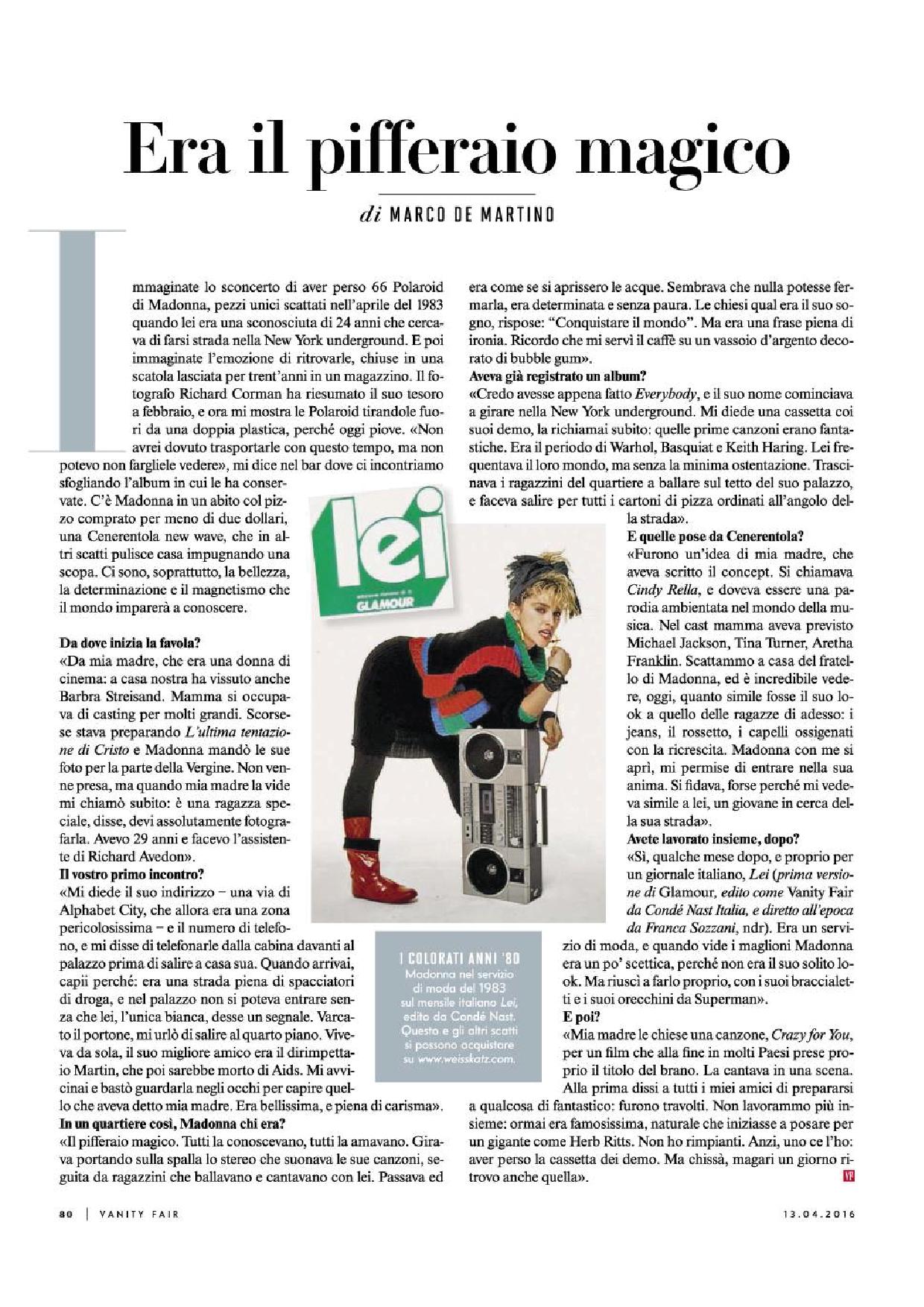 Donna Moderna 24 e Vanity Fair 22: copie omaggio