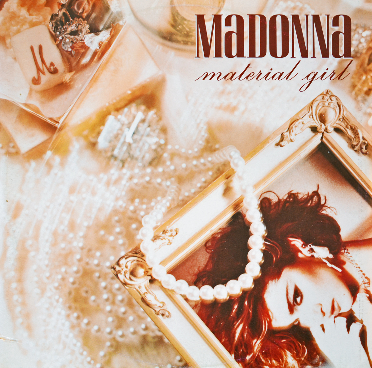 Madonna　Material Girl リミックス集　貴重 CD Material Girl: Madonna, Madonna: Amazon.es: CD y vinilos}