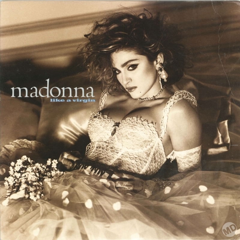 madonna Like a Virgin ポスター LIKE A VIRGIN» – DIVINA MADONNA