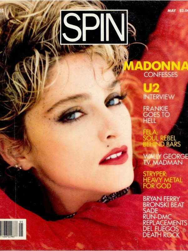 ON THE COVER: «SPIN» (USA) – MAYO&nbsp;1985