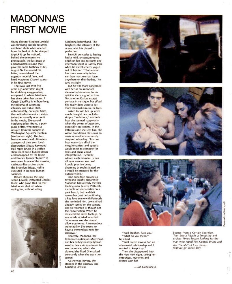 madonna spin magazine in terview 1985 6