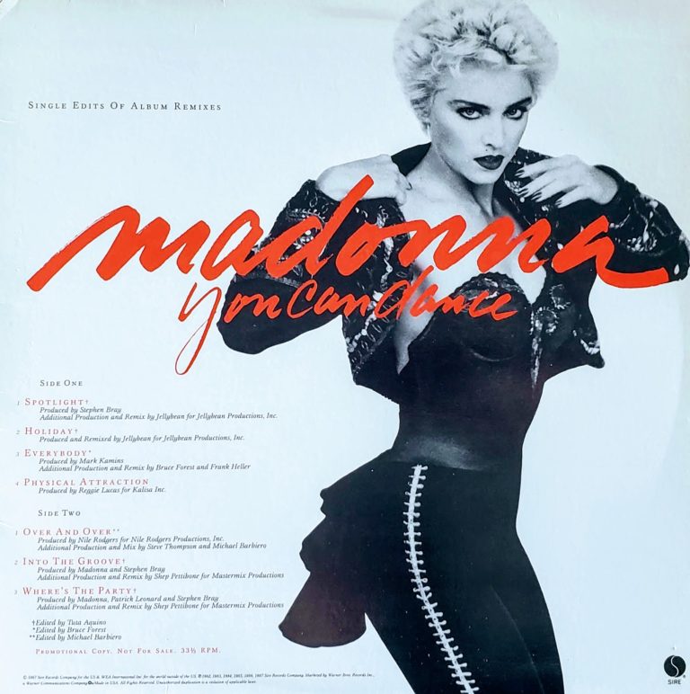 YOU CAN DANCE SINGLE EDITS» – DIVINA MADONNA