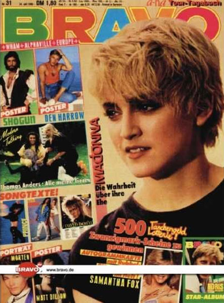 madonna-1986-bravo-cover