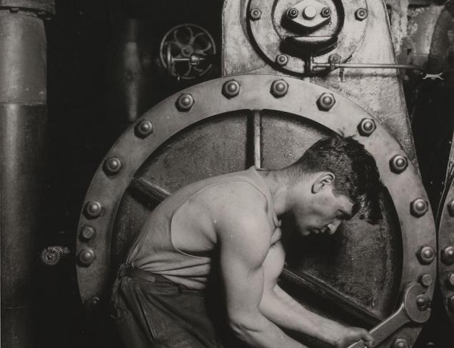 Lewis W. Hine - Steamfitter_small