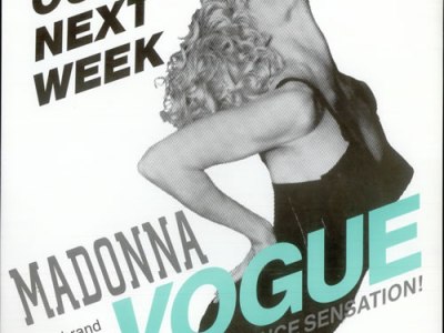 «VOGUE» DE MADONNA ES OFICIALMENTE LA CANCIÓN MÁS IMPORTANTE DE SU&nbsp;CARRERA