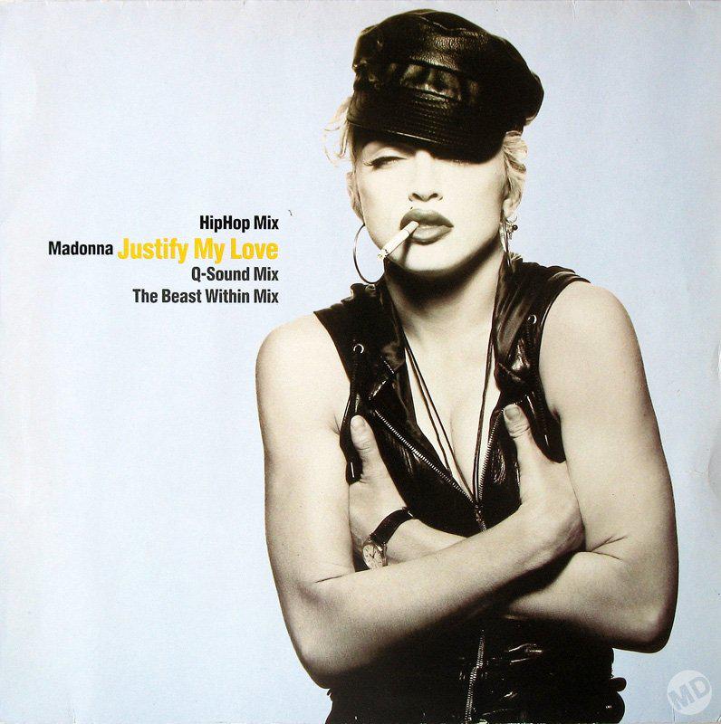 Madonna　Justify My Love　マドンナ　レコード　12” SINGLE: «JUSTIFY MY LOVE» – DIVINA MADONNA