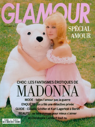 ON THE COVER: «GLAMOUR» (FRANCIA) – NOVIEMBRE 1992 – DIVINA MADONNA
