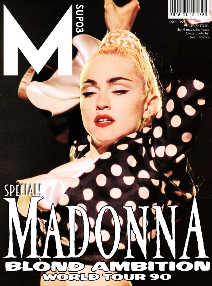 ON THE COVER: «GLAMOUR» (FRANCIA) – NOVIEMBRE 1992 – DIVINA MADONNA