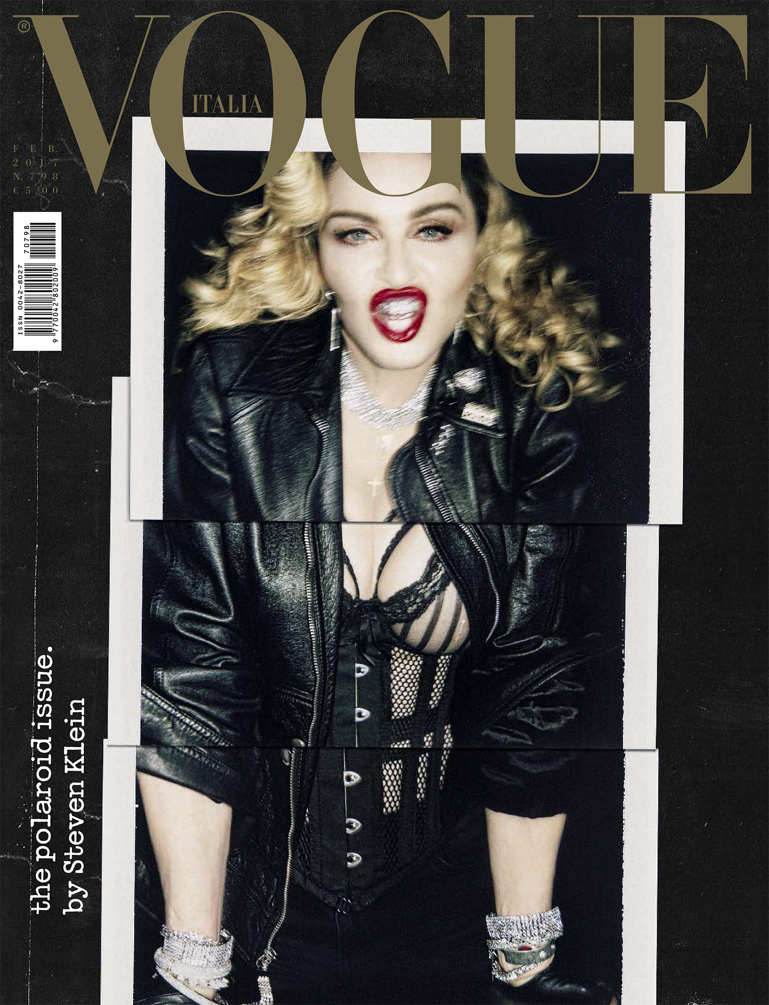 ON THE COVER: «VOGUE» (ITALIA) – FEBRERO 2017 – DIVINA MADONNA