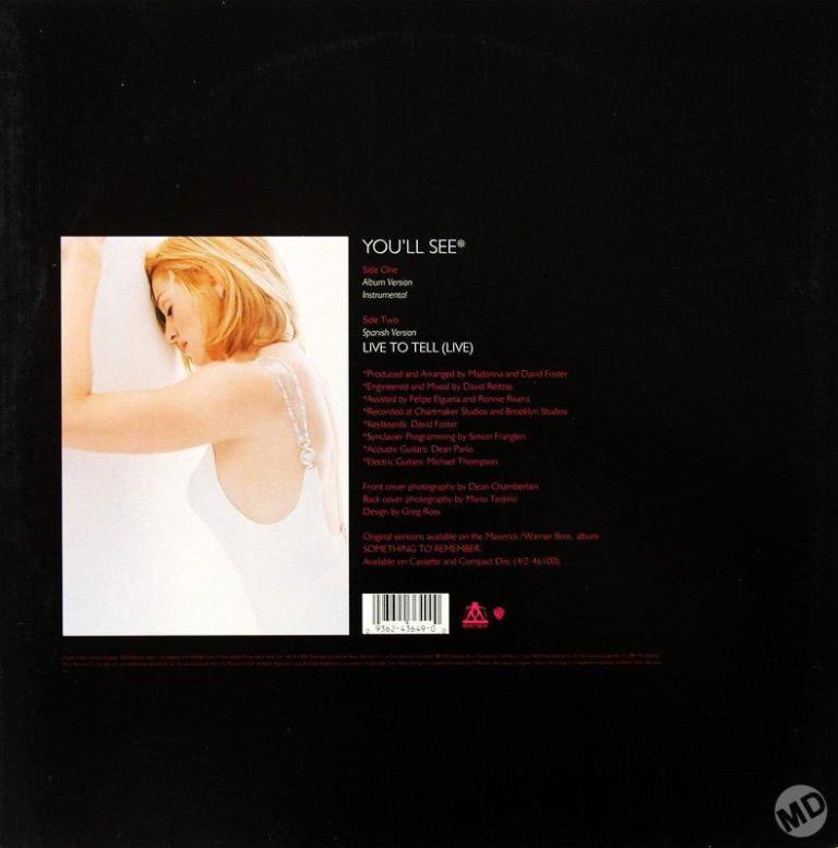 «YOU’LL SEE» – DIVINA MADONNA