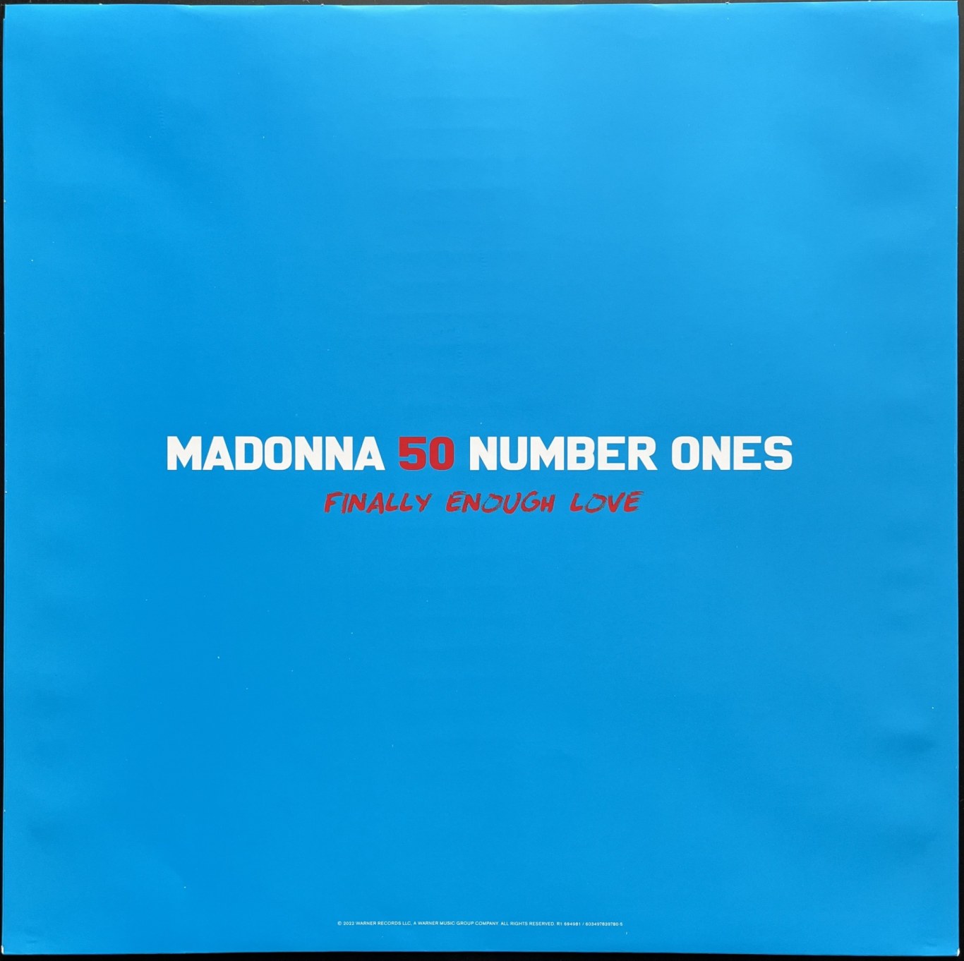 FINALLY ENOUGH LOVE: 50 NUMBER ONES» – BOX – DIVINA MADONNA