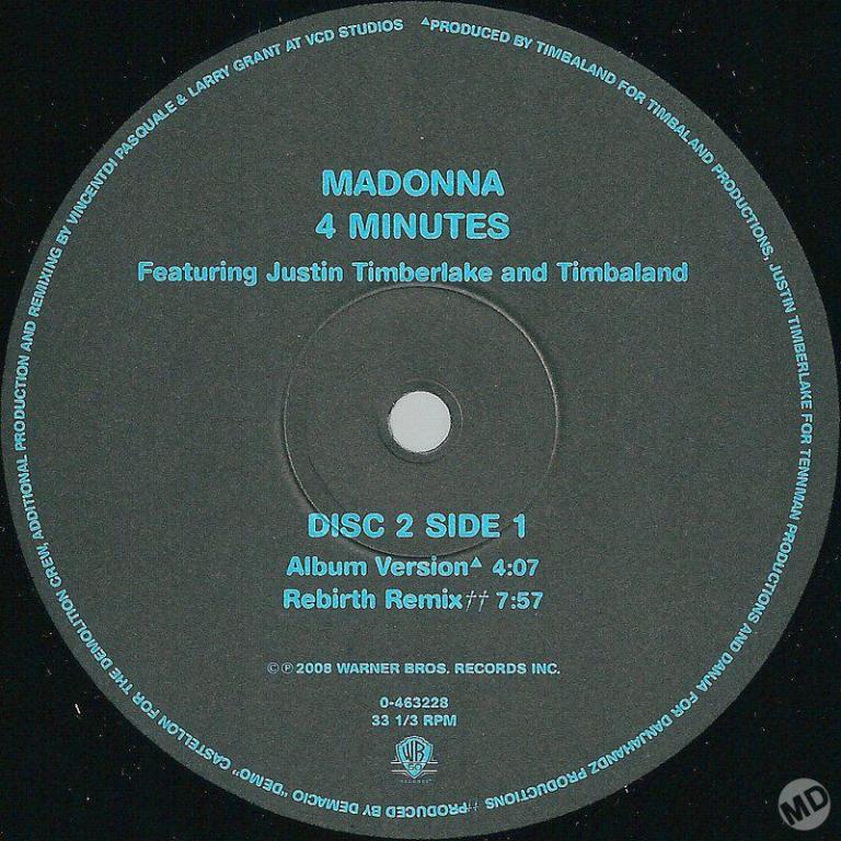 «4 MINUTES» – DIVINA MADONNA