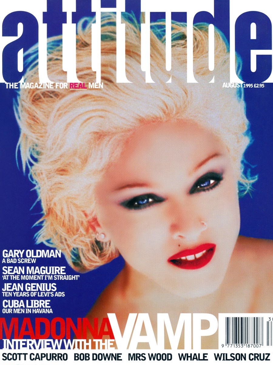 ON THE COVER: «ATTITUDE» (UK) – AGOSTO&nbsp;1995